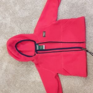LL Bean 6-12mo fleece jacket